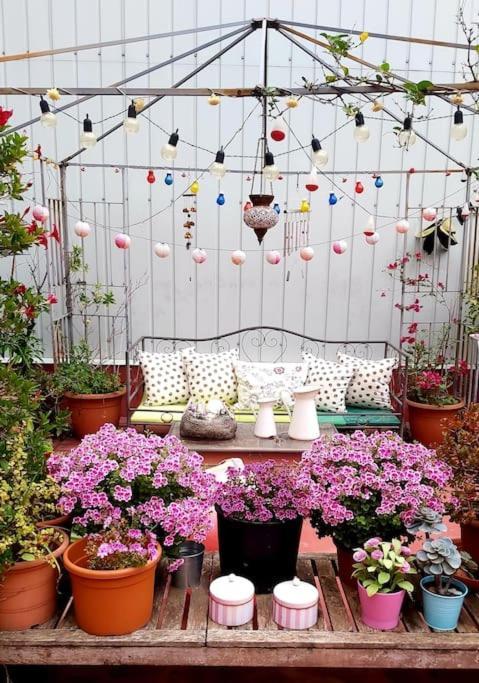 Small Room In Sants With Huge Terrace บาร์เซโลนา ภายนอก รูปภาพ