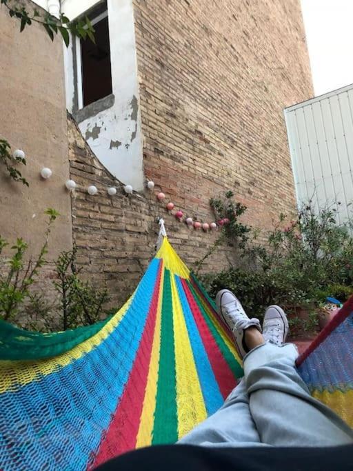 Small Room In Sants With Huge Terrace บาร์เซโลนา ภายนอก รูปภาพ